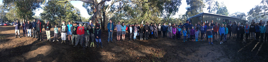 1st Leichhardt Troop at Cataract Scout Park 2017