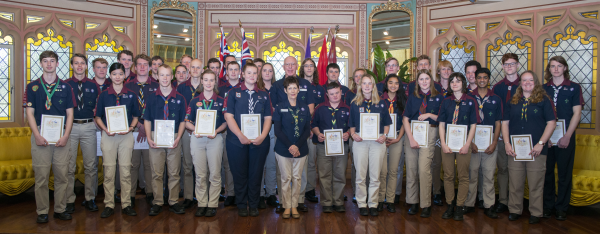 Queen's Scout Awards 5th August 2017