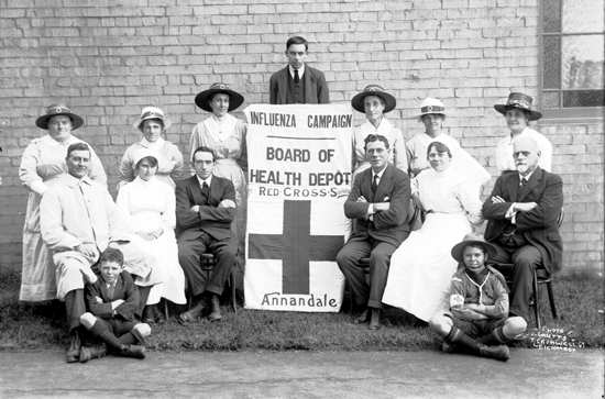 Influenza Campaign, Photo J. Coutts, 7 Cromwell, St, Leichhardt