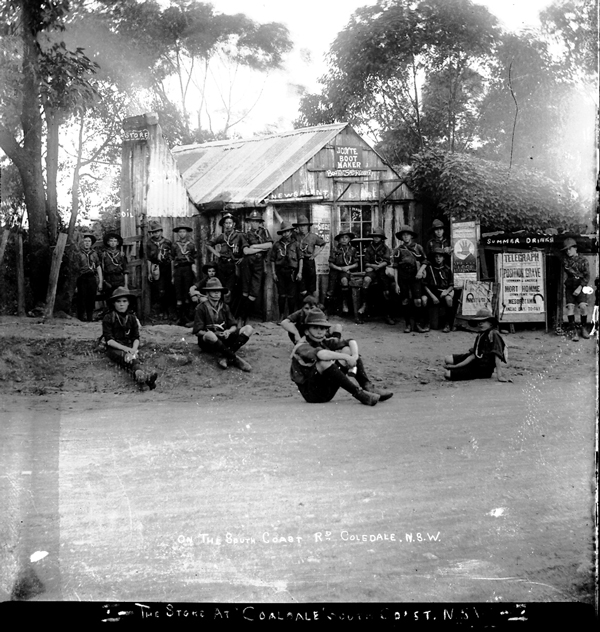 On The South Coast Rd, Coledale, N.S.W. The Store at Coaldale South D'ST, N.S.W. Image: J.X. Coutts