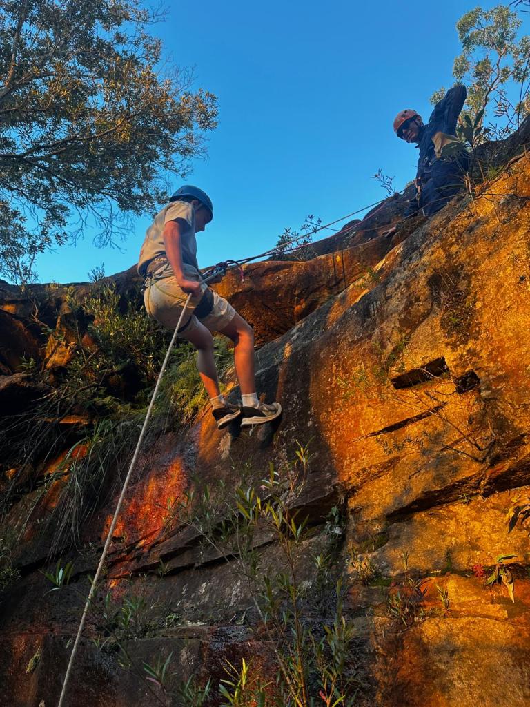Abseiling at Kariong